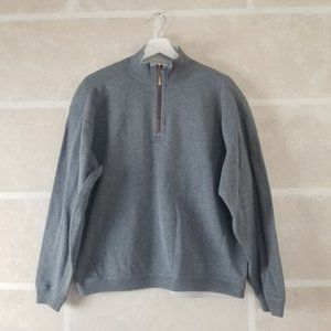 Tommy Bahama Men's Cowl Quarter Zip Sweater Long Sleeve